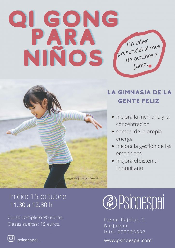 Taller qi gong para Niños